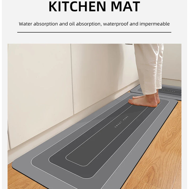 Multi-Purpose Floor Mat – Waterproof, Non-Slip Kitchen & Entryway Mat