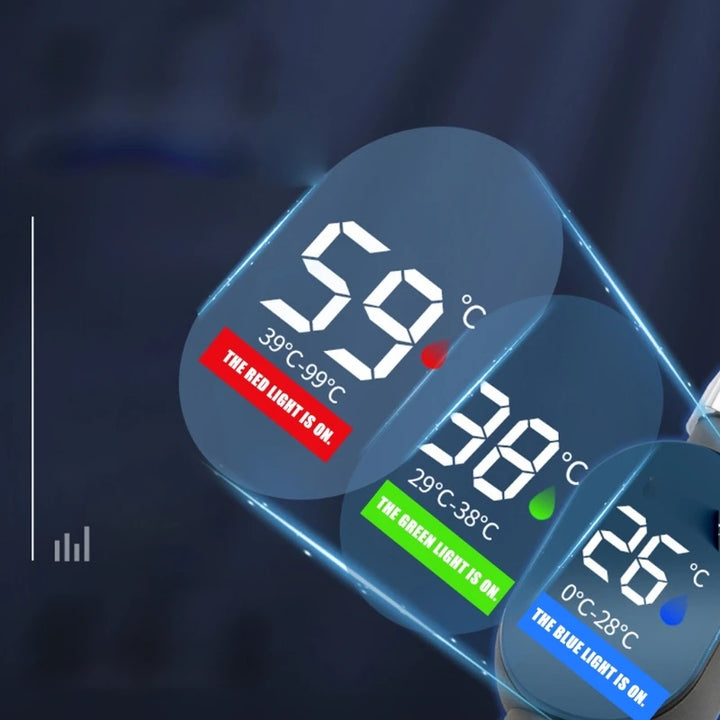 Shower Head Thermometer – Essential Bath Tool for Infant Skin Protection