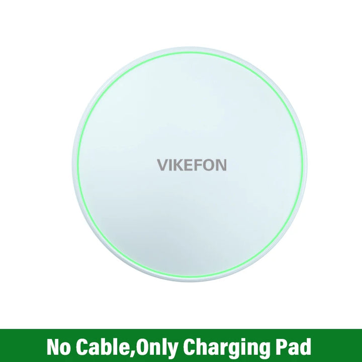 Fast Wireless Charging Pad – Compatible with iPhone & Samsung