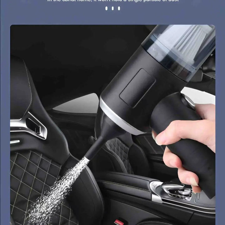 Handheld Car Vacuum Cleaner – Wireless, Dry & Wet Use