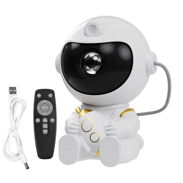 Astronaut Galaxy Projector – Starry Night Light with Remote Control
