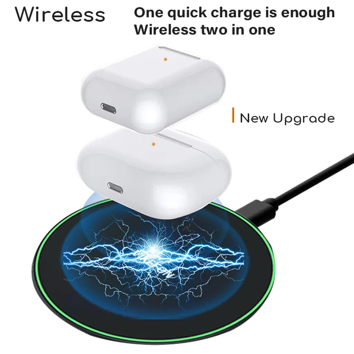 Fast Wireless Charging Pad – Compatible with iPhone & Samsung