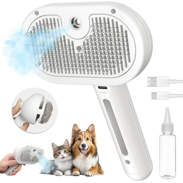 Pawsome Comb - Pet Hair Remover Comb with Built-In Mist