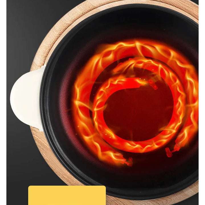 Compact Multi-Cooker – 220V Non-Stick Electric Pot for 1–2 Person Meals