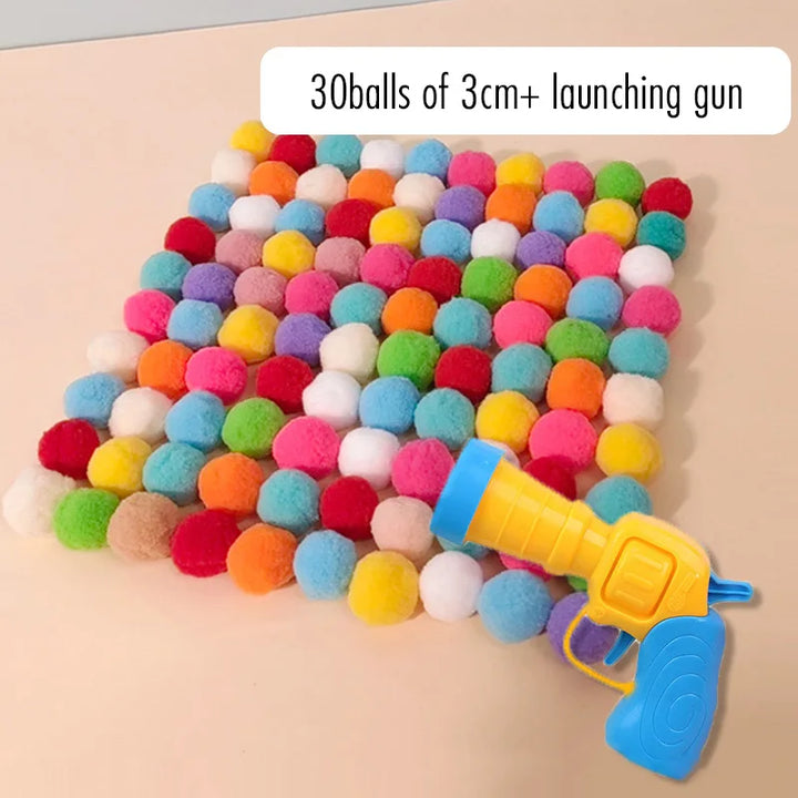 Interactive Cat Toy – Soft Ball Launcher to Keep Cats Entertained