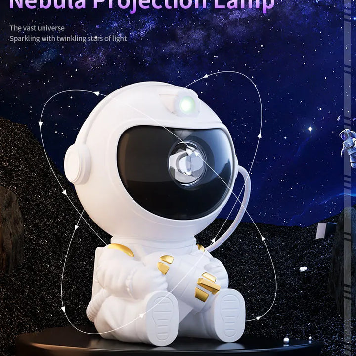 Astronaut Galaxy Projector – Starry Night Light with Remote Control
