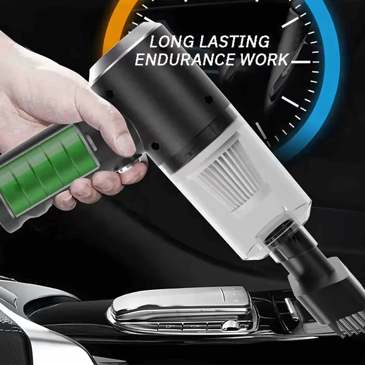 Handheld Car Vacuum Cleaner – Wireless, Dry & Wet Use