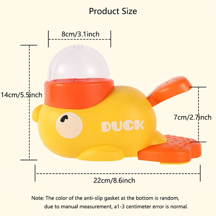 Yellow Duck Dog Toy – Durable Interactive Feeder & Training Puzzle