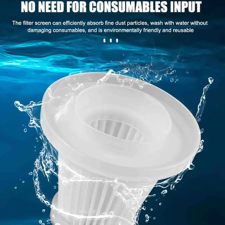 Handheld Car Vacuum Cleaner – Wireless, Dry & Wet Use