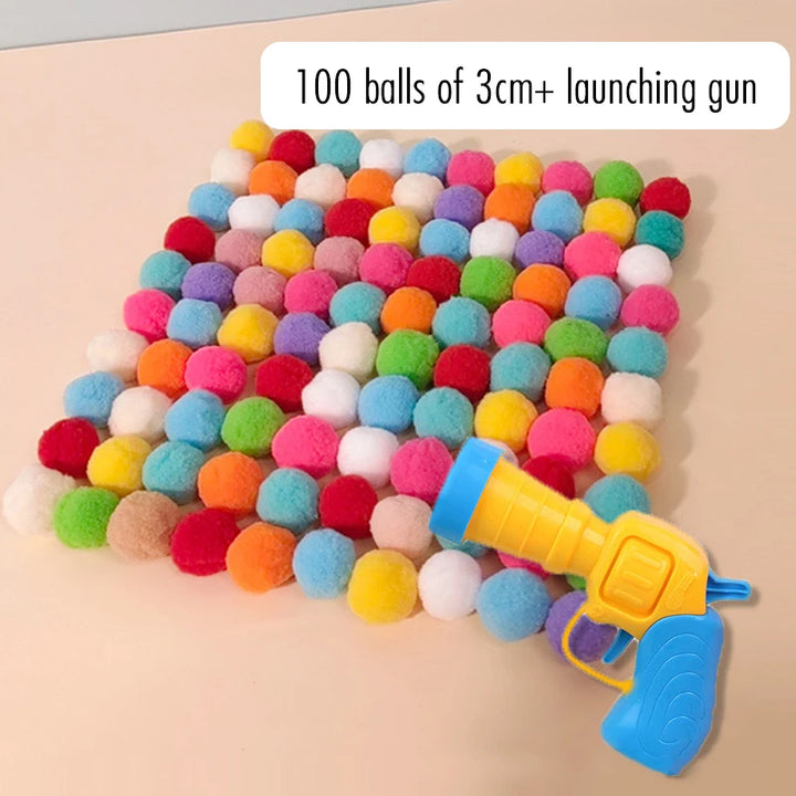 Interactive Cat Toy – Soft Ball Launcher to Keep Cats Entertained