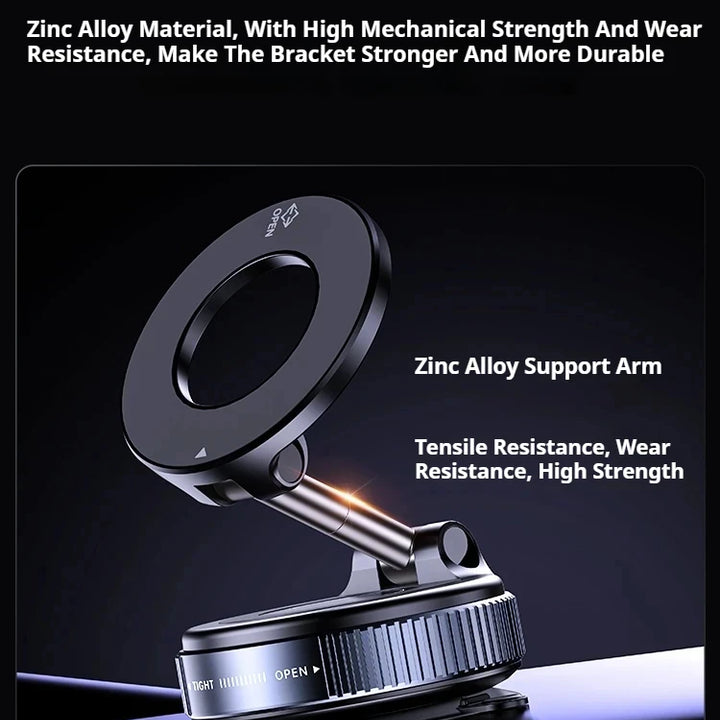 Xiaomi K007 Car Phone Holder – Magnetic, Foldable & Universal Suction Mount