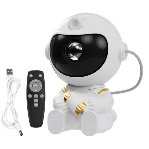 Astronaut Galaxy Projector – Starry Night Light with Remote Control